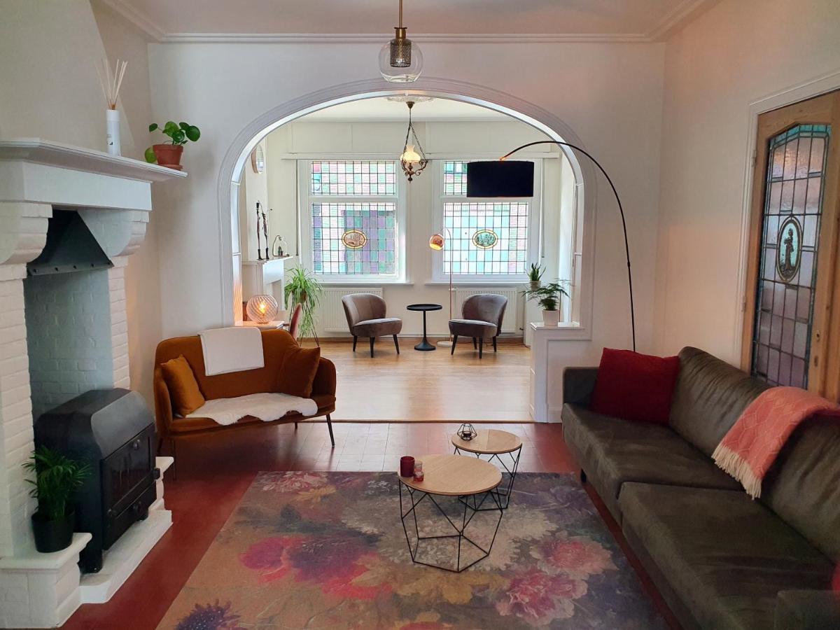Вілла Trendy, Authentieke Woning Met Groot Terras En Tuin Брюгге Екстер'єр фото